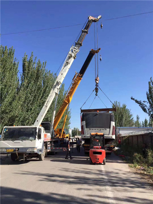 江油市港口集装箱搬运案例